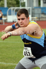 Mens under-20s shot, Northern Senior and Under-20s Champs., Sports City, Manchester. Photo: David T. Hewitson/Sports for All Pics